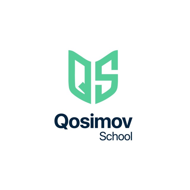 Qosimov School Logo